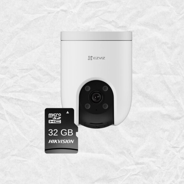 KIT CAMARA H8C 2K MAS MICRO HIKVISION 32 GB