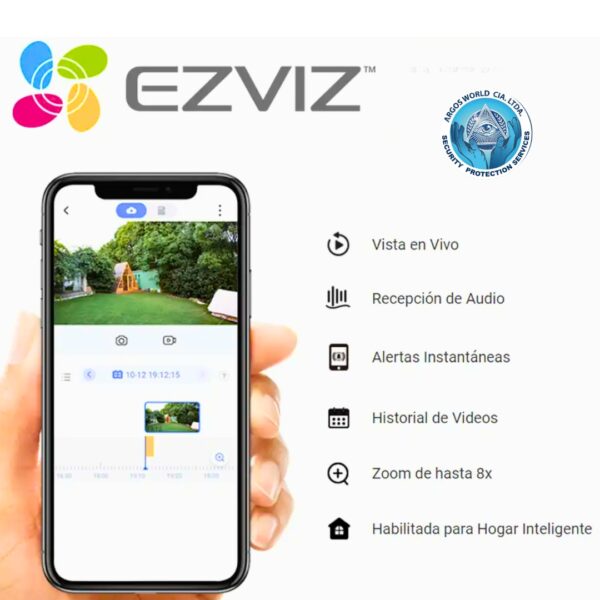 Cámara EZVIZ CB1 WiFi + MicroSD 32GB | Argos