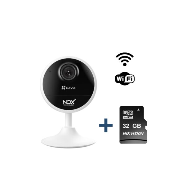 Cámara EZVIZ CB1 WiFi + MicroSD 32GB | Argos