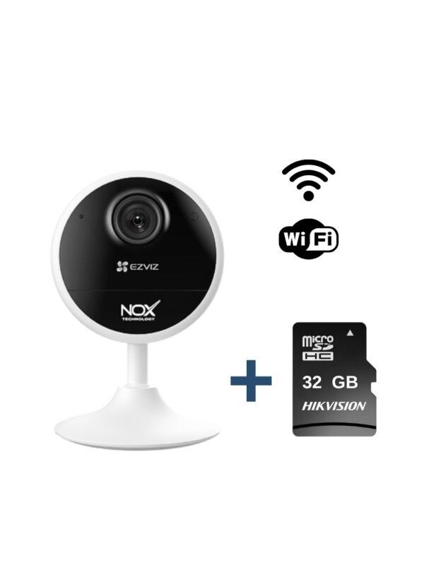 Cámara EZVIZ CB1 WiFi + MicroSD 32GB | Argos