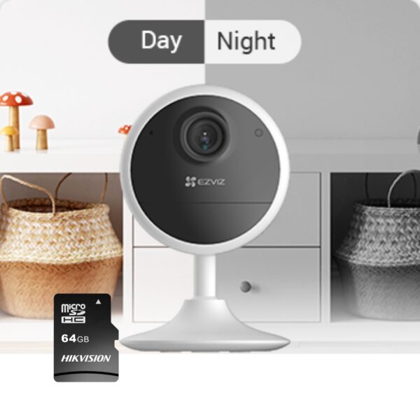 Cámara EZVIZ CB1 WiFi + MicroSD 64GB | Argos