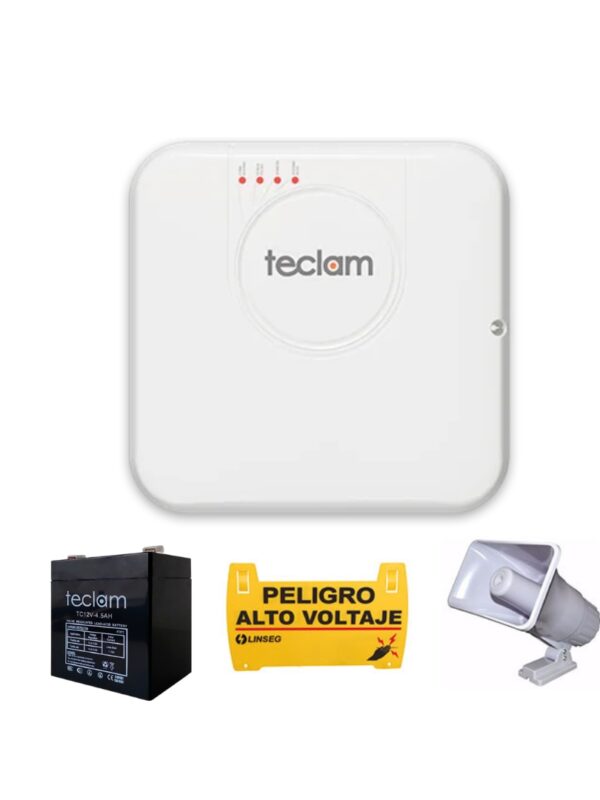 Electrificador para Cerca Eléctrica TEC-EC100 | Argos Security