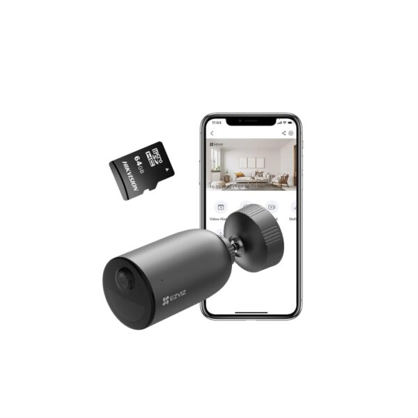 Kit EZVIZ EB3 2K + MicroSD 64GB | Argos