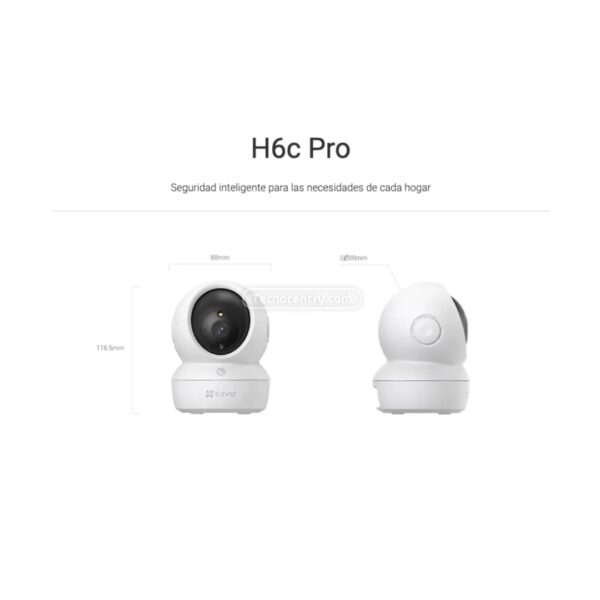 Kit EZVIZ H6C 3K + MicroSD 32GB | Argos