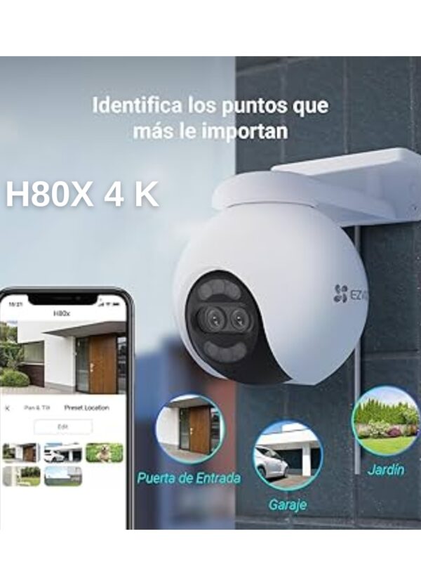 Kit EZVIZ H80X Dual 4K + MicroSD | Argos