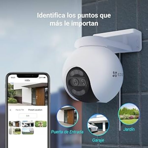 Kit EZVIZ H80F Multi-Lente 2K Plus | Argos Security