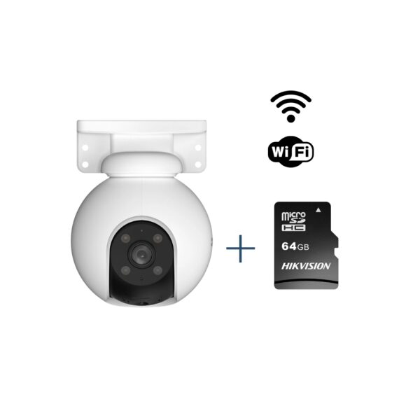 Kit EZVIZ H80X Dual 4K + MicroSD 64GB | Argos