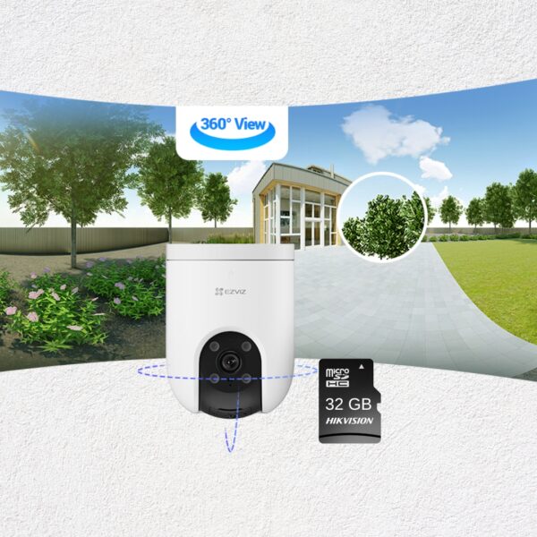 Kit EZVIZ H8C 3K + MicroSD 64GB | Argos