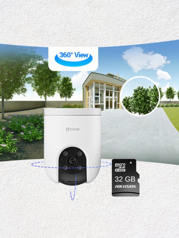 Kit EZVIZ H8C 3K + MicroSD 32GB | Argos