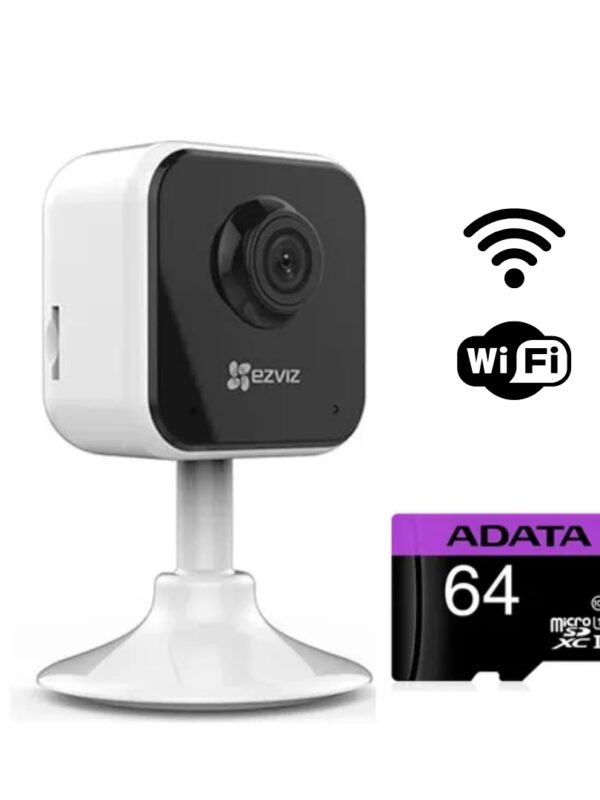 Kit EZVIZ H1C WiFi + MicroSD 64GB | Argos